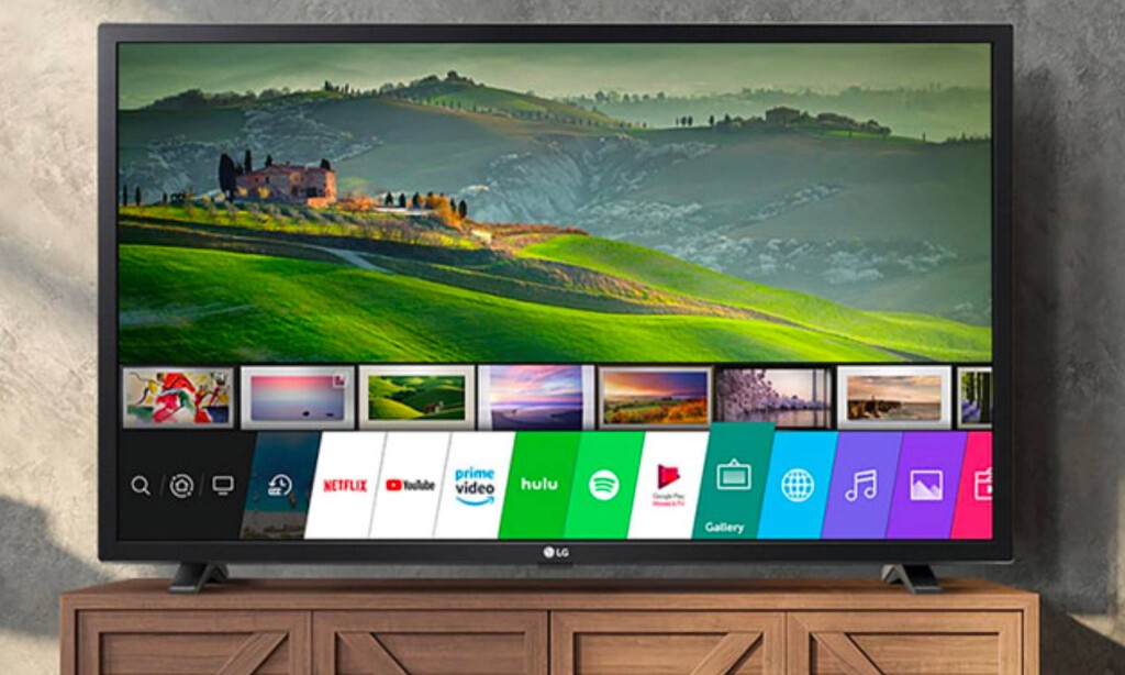 Esta smart TV barata de LG de 32 pulgadas es ideal como opción para el dormitorio o la cocina 