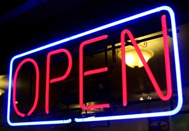 open abierto