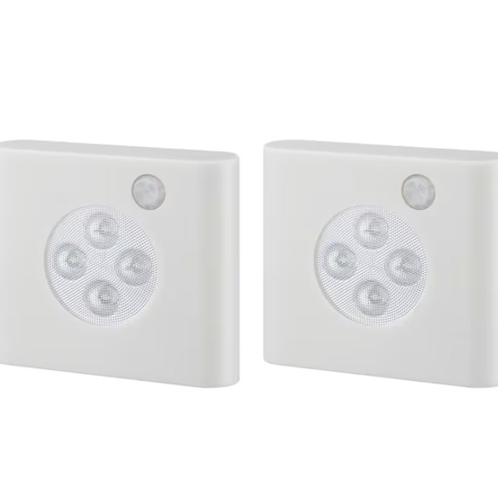 OLEBY
Ilum armario con sensor, blanco, 2 unidad