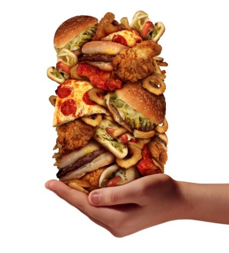 La dificultad de evitar la comida basura