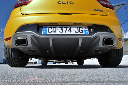Renault Clio RS 200 EDC difusor trasero