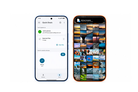 Airdrop Quickshare