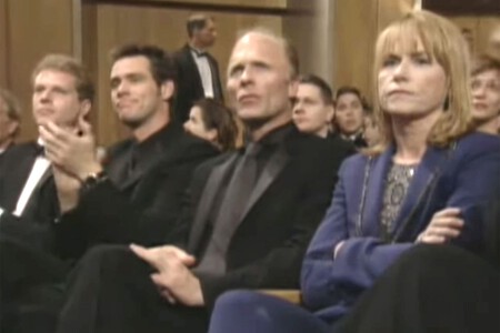 Ed Harris y Amy Madigan en los Oscars