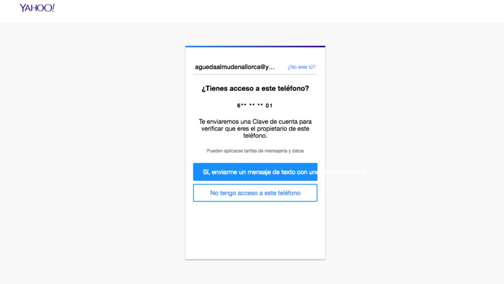 Como Recuperar Mi Cuenta De Yahoo Sin Numero De Telefono