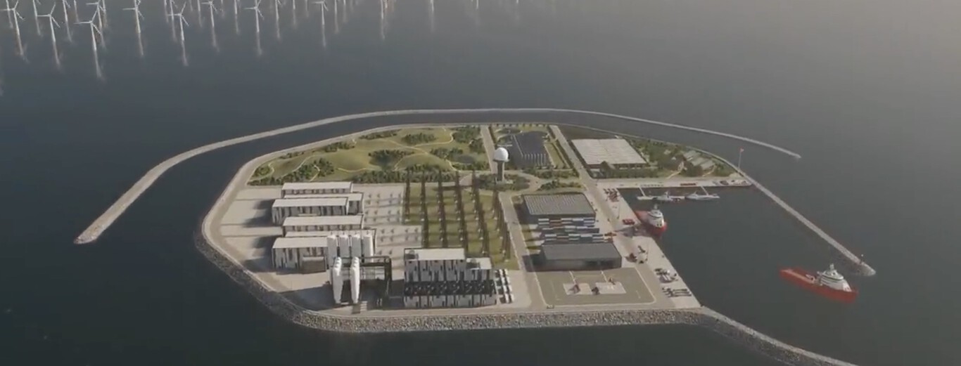 Dinamarca está preparando una colosal isla artificial donde quiere enchufarse media Europa para recibir energía