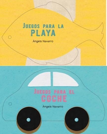 Juegos para la playa y para el coche, libros de actividades para llevar