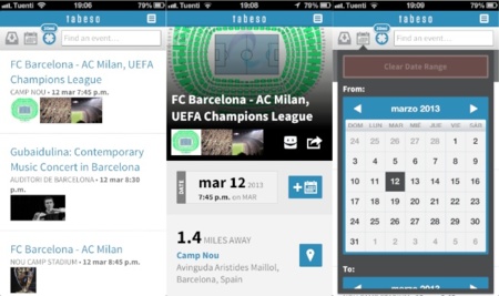 Tabeso, sigue los eventos que ocurran a tu alrededor desde el iPhone