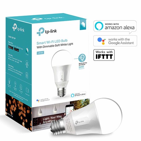 Bombilla LED inteligente TP-Link LB100, con conectividad WiFi, por 18,32 euros en Amazon