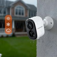 Cámara de seguridad con batería para 80 días, resistente al agua y grabación 2.5K. En menos de 400 pesos en Mercado Libre  