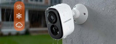 Cámara de seguridad con batería para 80 días, resistente al agua y grabación 2.5K. En menos de 400 pesos en Mercado Libre  