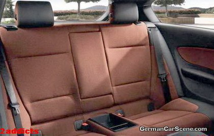 Interior del BMW Serie 1 Coupe