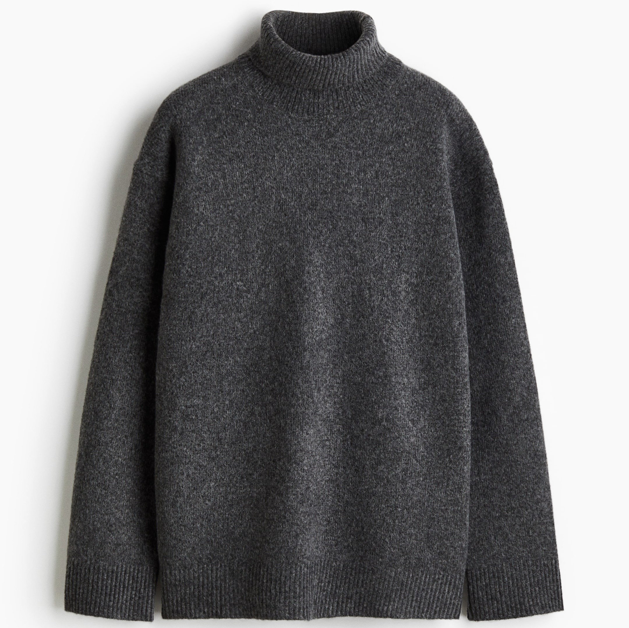 Jersey holgado de cuello alto

