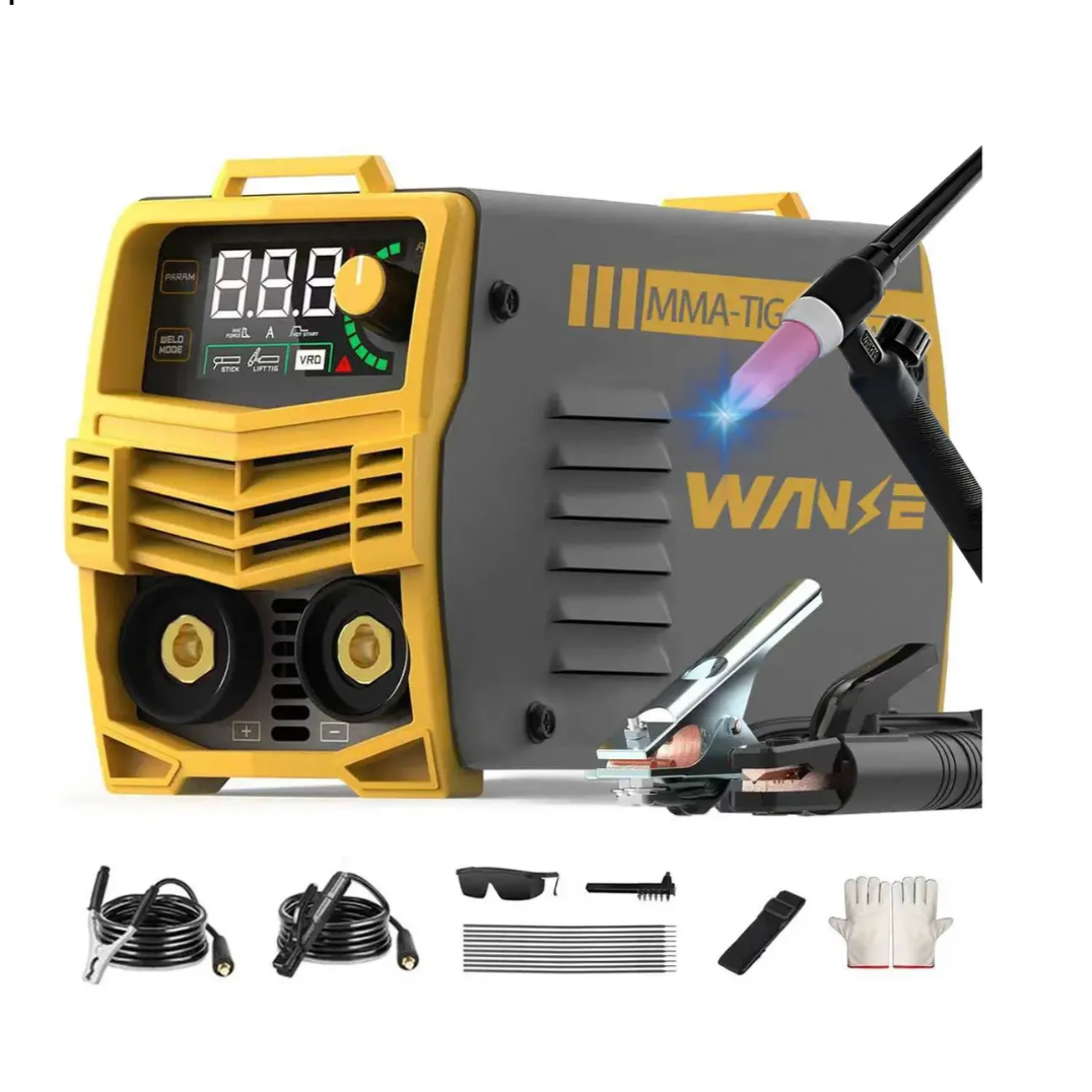 Soldadora portátil Inverter WANSE MMA/TIG