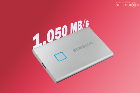 Protección con huella dactilar: el SSD portátil Samsung T7 Touch de 500 GB y 1.050 MB/s a 98,58 euros en Amazon