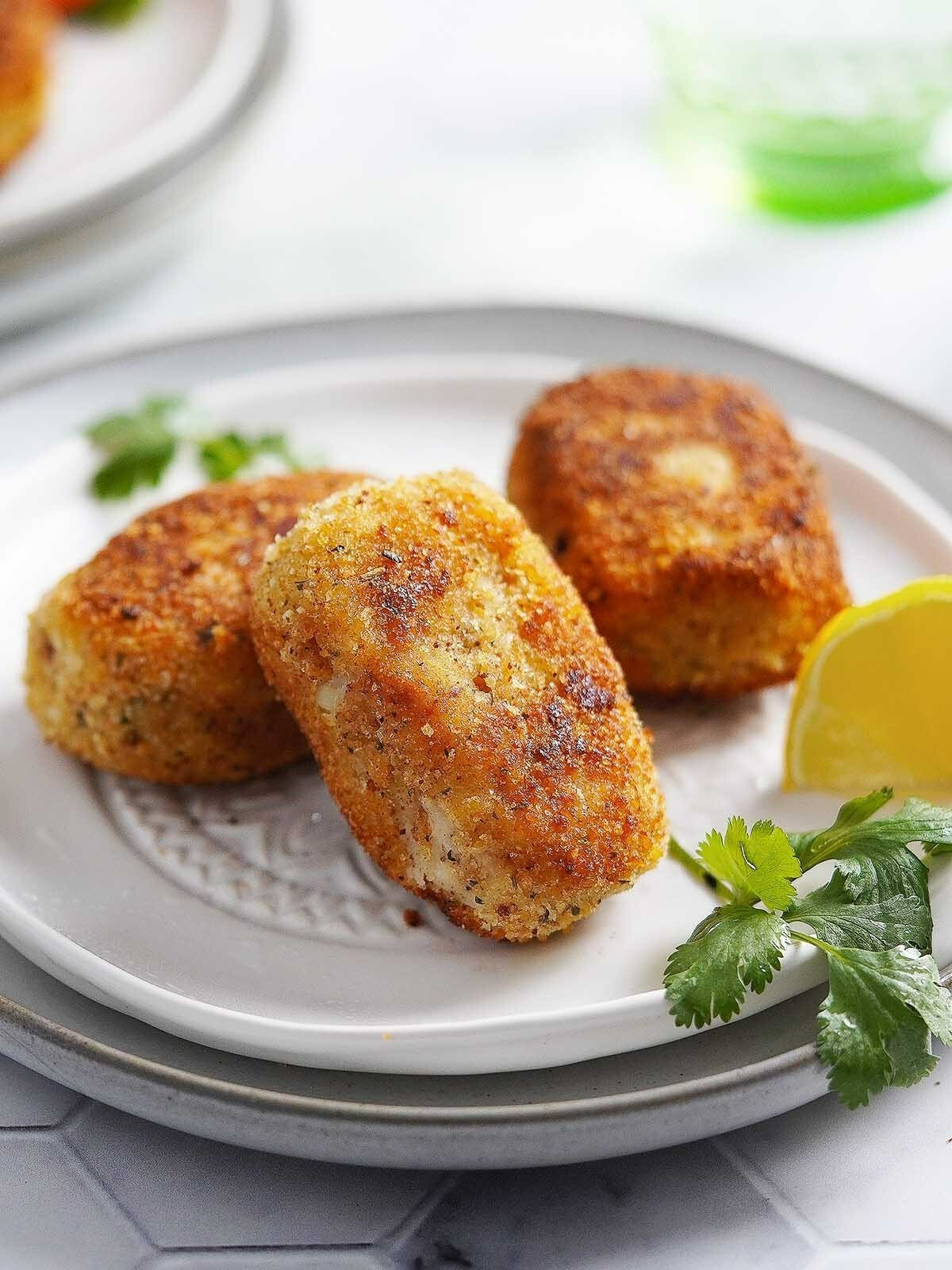 Cómo hacer croquetas de atún en freidora de aire. Receta saludable y