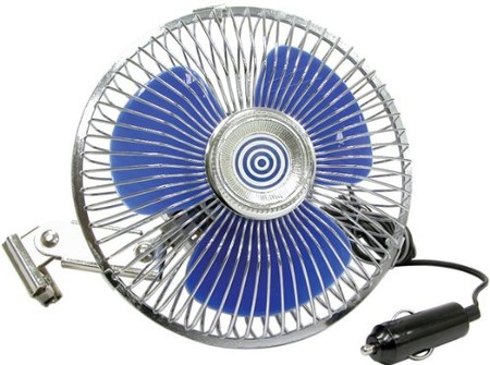 Refresca el interior de tu coche con este ventilador de 12 V para coche Carpoint 0570010 por 15,16 euros en Amazon