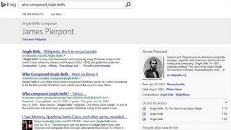 Microsoft sigue mejorando su buscador Bing, al menos en Estados Unidos