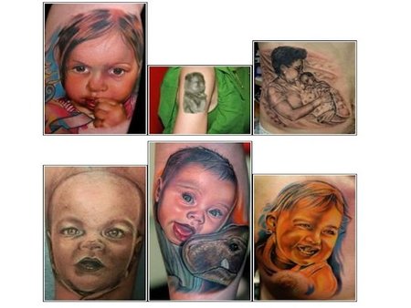 Más tatuajes de bebés
