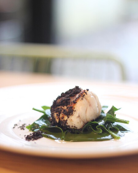 Rape Con Espinacas Y Aceitunas C Restaurante Paprica