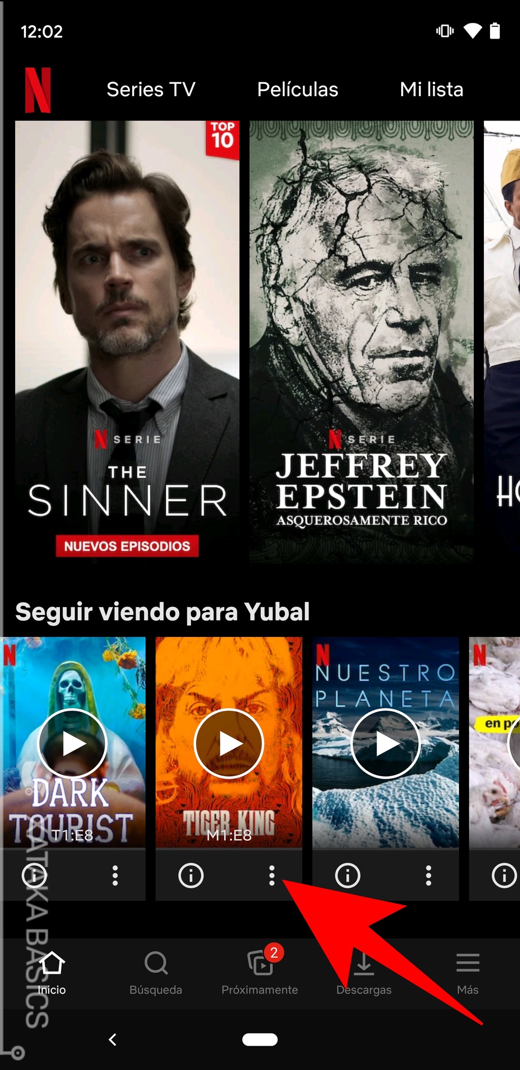 Cómo gestionar las series de la