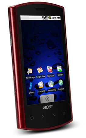 Acer Liquid e, esperada actualización con Android 2.1