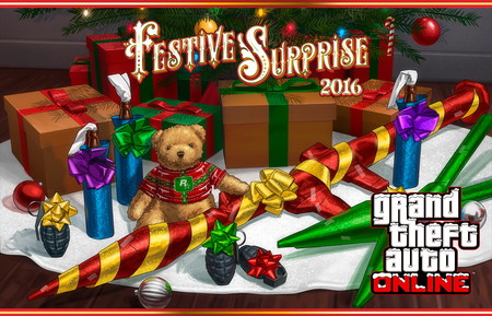 GTA Online: la Navidad comienza oficialmente en Los Santos con la Sorpresa festiva 2016