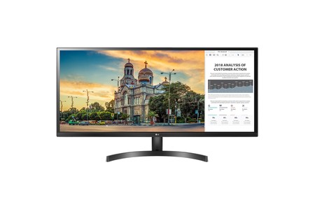 Monitor UltraWide LG 34WK500-P, de 34 pulgadas, por 277,50 euros y envío gratis desde España