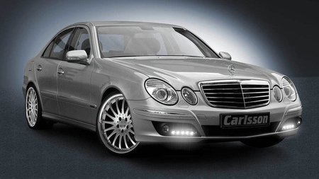 Luces diurnas en Mercedes Clase E