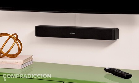 Sonido de calidad y sin complicaciones para tu tele a precio de risa: la barra de sonido 2.0 Bose Solo 5 cuesta 149 euros ahora en Amazon