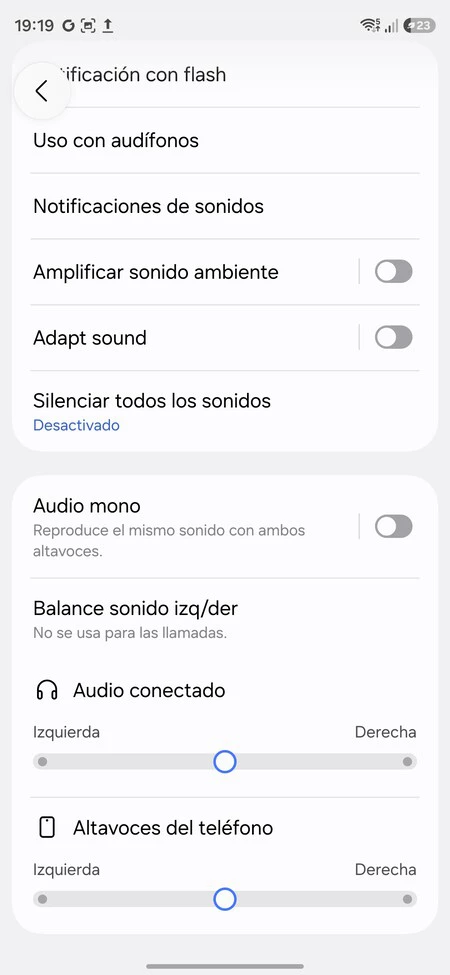 Silenciar todos los sonidos