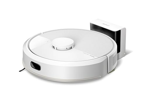 iRobot Roomba 105 Combo, Aspirador y friegasuelos, Clearview LiDAR Mapeo Inteligente, 7000Pa,120 mins,4 Fases, SmartScrub, Evita obstáculos, Zonas exclusión, Recarga y reanuda,App, 3 Modos Limpieza_B