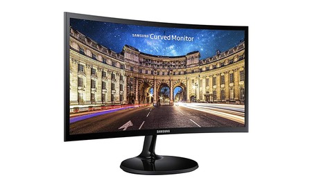 En PcComponentes tienes un monitor curvo como el Samsung C24F390 en oferta por sólo 125 euros