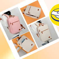 Elegante y contra lluvia: esta mochila impermeable por 417 pesos evitará una tragedia con tu laptop
