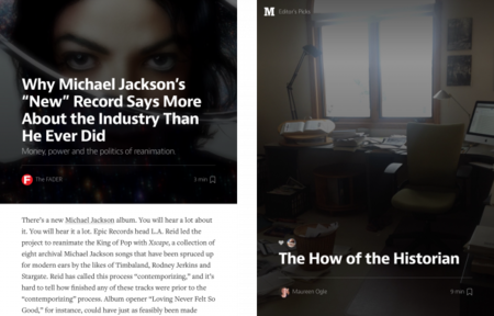 Medium actualiza su aplicación para iOS y entra en el iPad