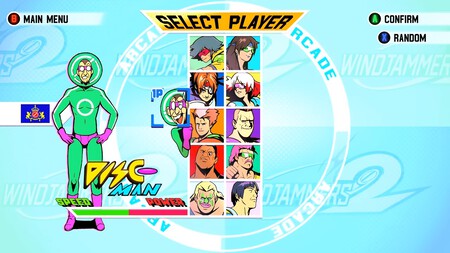 Windjammers 2: cómo desbloquear a Discman, el personaje secreto
