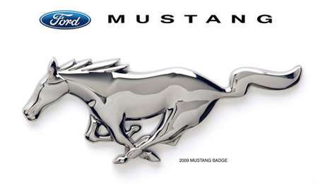 2009 Ford Mustang Badge
