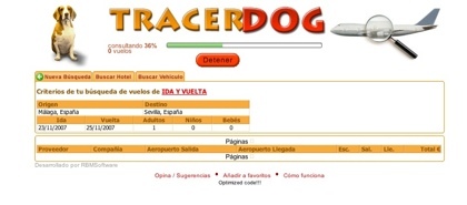 TracerDog, sabuesos en busca de las mejores ofertas de vuelos, hoteles y alquileres de coches