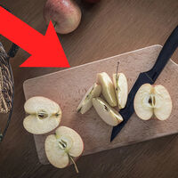 El truco japonés para evitar que las manzanas cortadas se oxiden. No se necesita usar sal 