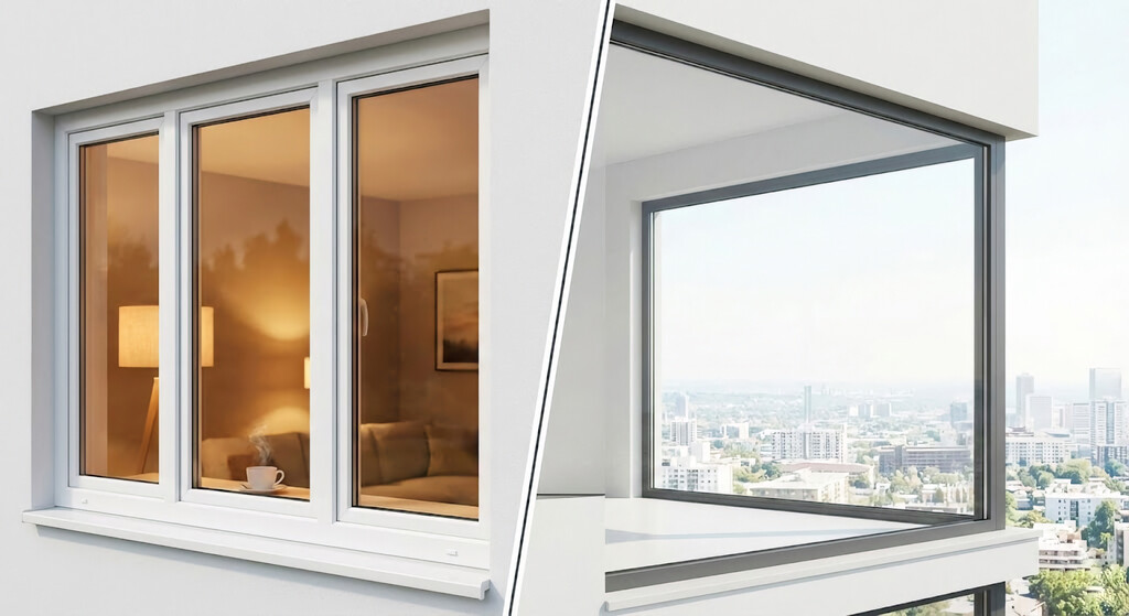 
Cambiar las ventanas de casa puede variar hasta un 40% el precio si eliges entre PVC o aluminio: estas son sus ventajas e inconvenientes 