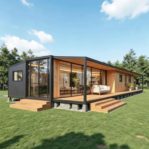 Cabaña Exterior, casa Modular, habitación Plegable