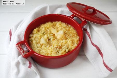 Arroz con coliflor y bacalao. Receta de Semana Santa