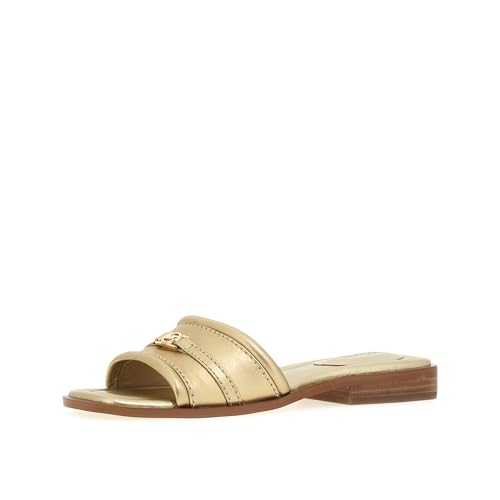 Michael Kors 40R5MAFS1M-740 MANDY SLIDE SANDAL Mujer PALE GOLD EU 39.5