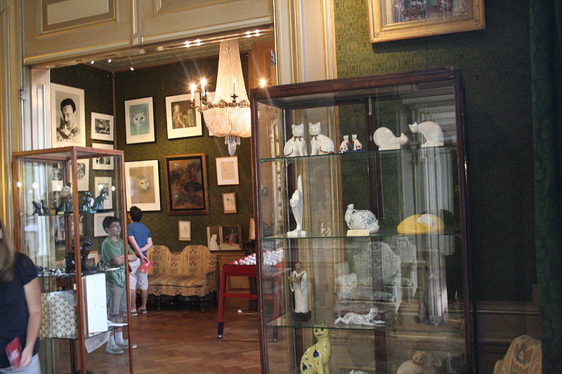 KattenKabinet: un excéntrico museo de gatos en Ámsterdam