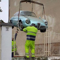 Alguien ha pagado medio millón de euros por este Alfa Romeo Giulietta SZ que ha estado 35 años cogiendo polvo 