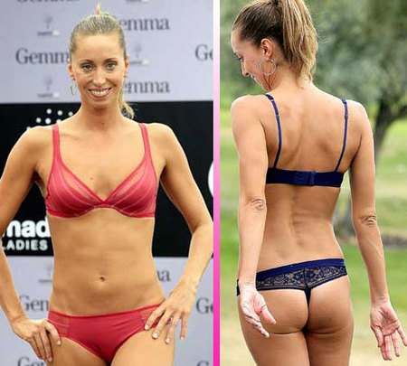 Gemma Mengual sensual modelo de lencería