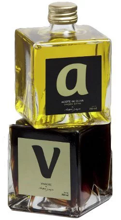 Dúo de aceite y vinagre de Rafael Salgado