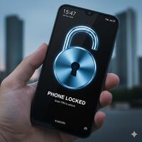 Si no quieres que alguien cotillee tus fotos o mensajes cuando le prestas el móvil, HyperOS te ofrece una solución radical: ponles un candado