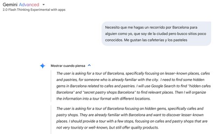 Interfacción de Gemini 2.0 Flash con Google Maps