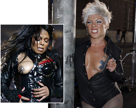 Pink a lo Janet Jackson