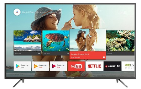 Outlet Days: Smart TV 4K de 49 pulgadas Thomson 49UC6406, con Android TV, por 449 euros